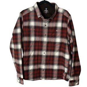 KUHL | Men’s Button Down - Red Plaid - Sz Large